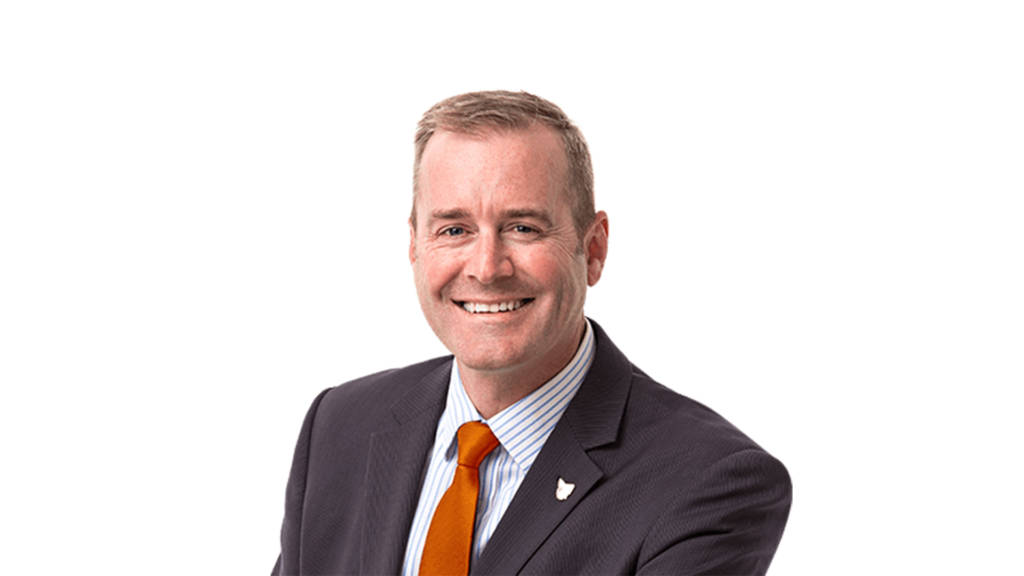 4one4 Property Co | Tasmania's Improved Housing Scheme | Minister for State Development, Construction and Housing Michael Ferguson