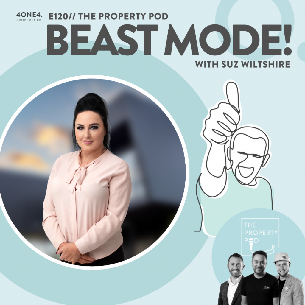Beast Mode cover. Episode 120 The Property Pod