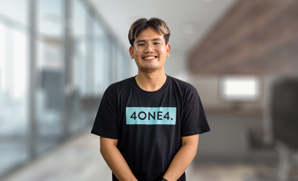 4one4 Property Co | Offshore Team Visit | Renz Santos, Portfolio Assistant of 4one4 Property Co.