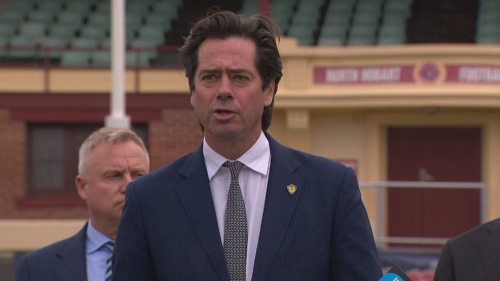 https://www.google.com/url?sa=i&url=https%3A%2F%2Fwwos.nine.com.au%2Fvideos%2Fafl%2Fafl-news-2023-gillon-mc-lachlan-confirms-tasmania-entry-19th-team-2028%2Fclh77a2rm00010jocpntb6gux&psig=AOvVaw1O7aPf5xZzvW5WruqIv8t1&ust=1683180070585000&source=images&cd=vfe&ved=0CBEQjRxqFwoTCKDcgcS82P4CFQAAAAAdAAAAABAT