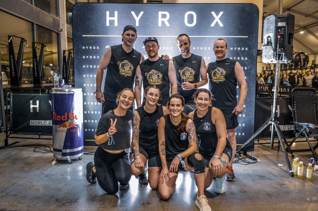 4one4 Property Co | HYROX Melbourne | 4on4 Property Co team along with the whole BFT crew