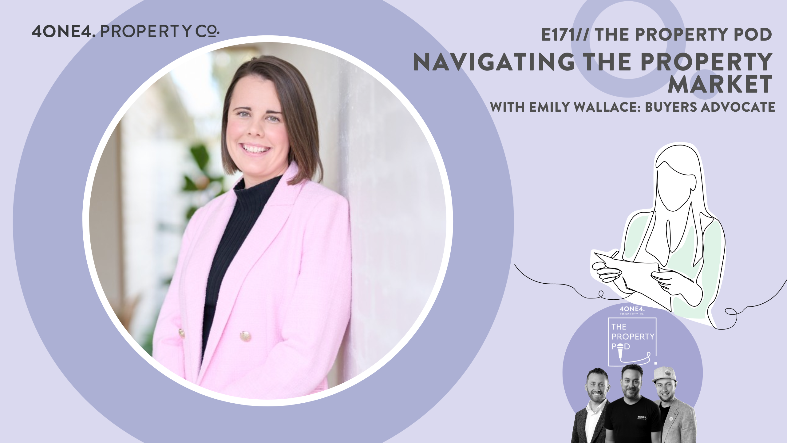 E171 Cover | Emily Wallace Buyers Agent | 4one4 Property Co | Podcast Cover