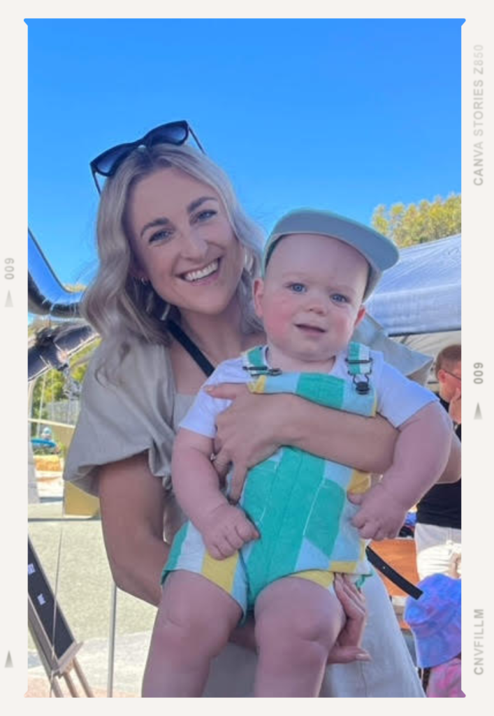 4one4 Property Co | Welcome to 4one4, Brooke Hall | Brooke with her 14-month-old son, Tommy