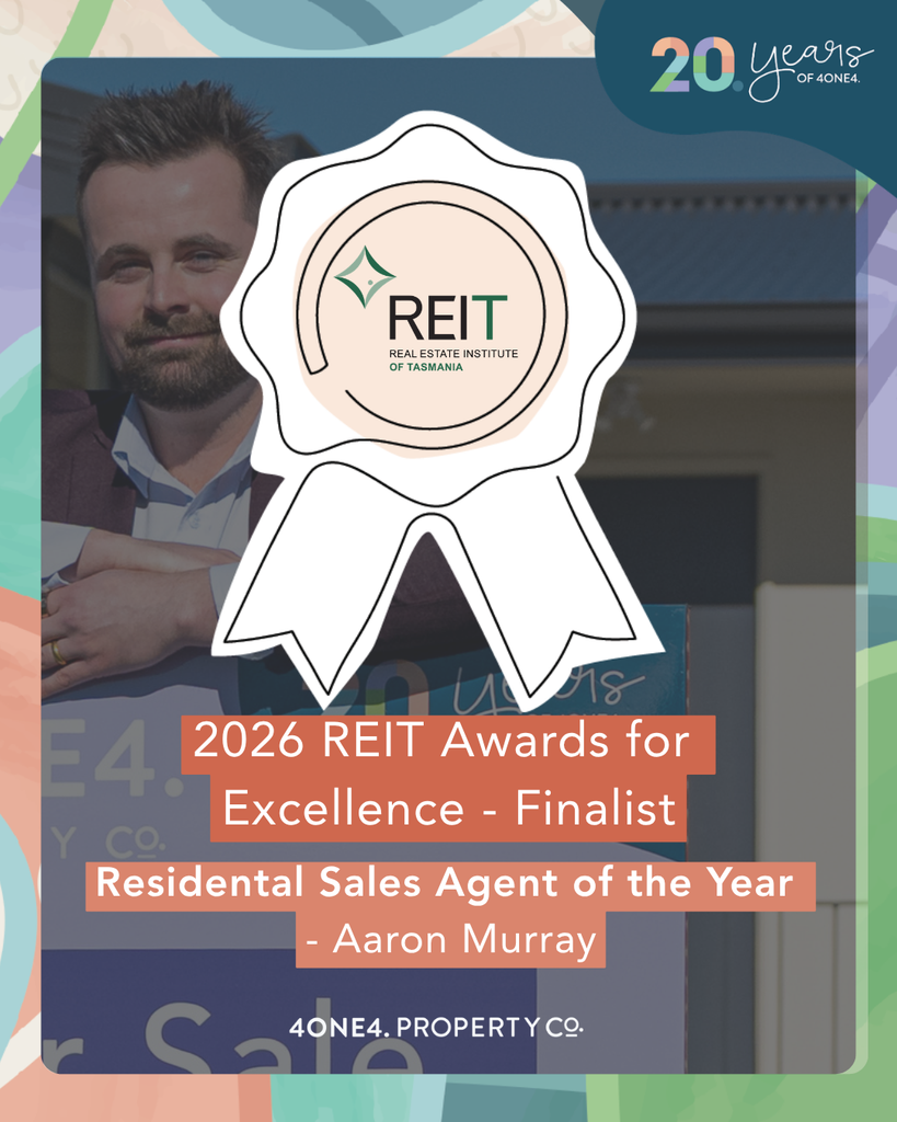Aaron Murray, a real estate agent at 4one4 Property Co, is a finalist for the 2026 REIT Awards for Excellence - Residential Sales Agent of the Year Award